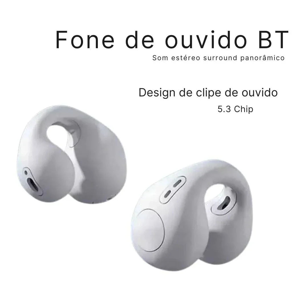 Fones Bluetooth NoiseCancel Pro com Cancelamento de Ruído Ativo