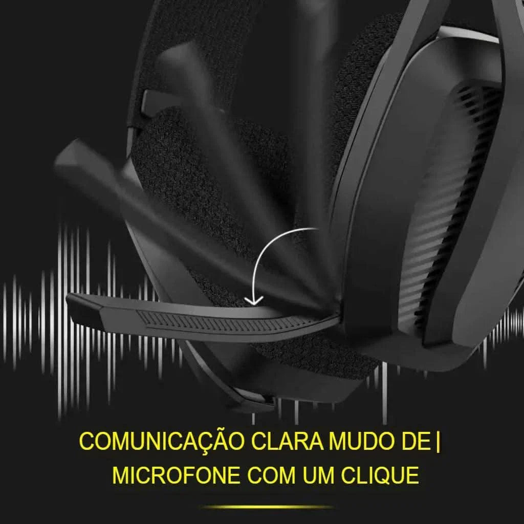 Headset Gamer NUBWO Pro Gamer Wireless + Bluetooth